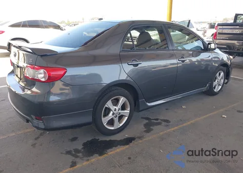 2012 Toyota Corolla S z USA, uszkodzony, nr VIN 2T1BU4EE7CC841798